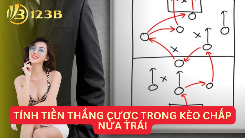 Tính tiền thắng cược trong kèo chấp nửa trái